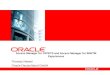 Access Manager for CICS/TS and Access Manager for IMS/TM Experiences Thomas Niewel Oracle Deutschland GmbH