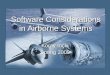 Software Considerations in Airborne Systems Koray İnçki Spring 2009