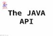 UMBC CMSC 331 Java The JAVA API. UMBC CMSC 331 Java 2 A Tour of the Java API An API User’s Guide, in HTML, is bundled with Java Much of the “learning