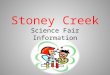 Stoney Creek Science Fair Information. Why Should You Do A Project? You will learn to think like a scientist. Real world application Hands-on approach