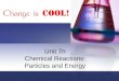 Unit 7n Chemical Reactions: Particles and Energy