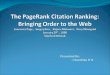 Presented By: - Chandrika B N. Agenda Technology Overview Introduction Link Structure of the Web Simplified PageRank Eigenvalue and Eigenvector PageRank