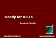 Ready for IELTS Academic Module  