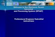 Welcome to the Electronic Permit Submittal and Processing System (EPSAP) Professional Engineer Submittal Instructions
