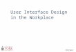 COSC3461 User Interface Design in the Workplace. 3461 Human Factors - Textbook Definition n Human factors is the discipline that tries to optimize the