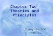 Chapter Two Theories and Principles Yuanyuan Dong 2007-9-4
