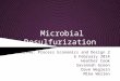 Microbial Desulfurization CHBE446: Process Economics and Design 2 6 February 2014 Heather Cook Savannah Green Dave Weglein Mike Wellen