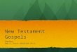 New Testament Gospels Empower Amy F. Davis Abdallah Ph.D