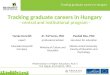 Tracking graduate careers in Hungary Tracking graduate careers in Hungary - central and institutional program - Modernisation of Higher Education, PLA