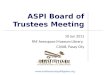 Www.aviationsocietyphilippines.org ASPI Board of Trustees Meeting 10 Jun 2011 PAF Aerospace Museum Library, CJVAB, Pasay City