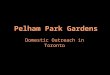 Pelham Park Gardens Domestic Outreach in Toronto