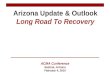 Arizona Update & Outlook Long Road To Recovery ACMA Conference Sedona, Arizona February 4, 2010