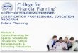 ©2013, College for Financial Planning, all rights reserved. Module 8 Estate Planning for Special Situations: Incapacity, Family Arrangements & Selecting