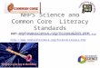 NHPS Science and Common Core Literacy Standards  1 See: //newhavenscience.org/ScienceCommonCoreNHPS.htm
