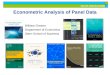 Part 20: Selection [1/66] Econometric Analysis of Panel Data William Greene Department of Economics Stern School of Business