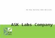 ASK Labs Company We help machines make decisions