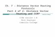 Ch. 7 – Distance Vector Routing Protocols Part 2 of 2: Distance Vector Routing and IGRP CCNA version 1.0 Rick Graziani Cabrillo College