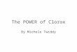 The POWER of Clorox By Michele Twiddy. What is “The Clorox Company?” Home Care Products –409 –Liquid Plumr –Pine Sol –Tilex Laundry Additives –Clorox