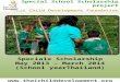 Special School Scholarship project Thai Child Development Foundation Speciale Scholarship May 2013 – March 2014 (School yearThailand) 