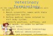 Veterinary Terminology At the completion of this unit, students will be able to: A.Match scientific names with their appropriate species B.Define medical