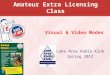 Amateur Extra Licensing Class Lake Area Radio Klub Spring 2012 Visual & Video Modes