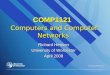 COMP1121 Computers and Computer Networks Richard Henson University of Worcester April 2008