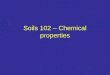 Soils 102 – Chemical properties. It’s more than just salt