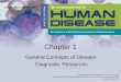 Chapter 1 General Concepts of Disease: Diagnostic Resources