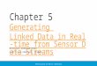 Chapter 5 Generating Linked Data in Real-time from Sensor Data Streams Generating Linked Data in Real-time from Sensor Data Streams NIKOLAOS KONSTANTINOU