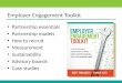 Employer Engagement Toolkit Partnership essentials Partnership models How to recruit Measurement Sustainability Advisory boards Case studies