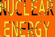 Nuclear power comes from fission or fusion reactions of atoms that are released in huge amounts of energy used to produce electricity