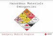 Emergency Medical Response Hazardous Materials Emergencies