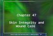 Mosby items and derived items © 2005 by Mosby, Inc. Chapter 47 Skin Integrity and Wound Care