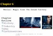 Movies: Magic From The Dream Factory  © 2008 The McGraw-Hill Companies, Inc. All rights reserved Chapter Outline  History  Industry Today  Controversies