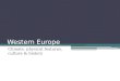Western Europe Climate, physical features, culture & history
