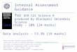 Internal Assessment Guidance Blackpool Secondary Science 2006-2007 for OCR C21 Science A produced by Blackpool Secondary Science Case study – 20% [24 marks]