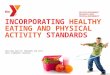 INCORPORATING HEALTHY EATING AND PHYSICAL ACTIVITY STANDARDS BUILDING HEALTHY PROGRAMS FOR KIDS: HEPA STANDARDS TRAINING
