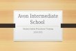 Avon Intermediate School Student Safety Procedures Training 2014-2015