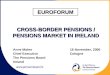CROSS-BORDER PENSIONS / PENSIONS MARKET IN IRELAND Anne Maher 16 November, 2005 Chief Executive Cologne The Pensions Board Ireland EUROFORUM