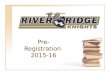 Pre-Registration 2015-16. Georgia High School Graduation Requirements for the Class of 2019
