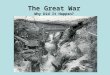 The Great War Why Did It Happen?. LONG TERM FACTORS Militarism Buildup of forces Large standing armies Naval race between Britain & Germany New technologies