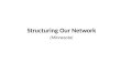 Structuring Our Network (Minnesota). Nature of our network Existing legal relationships among our network partners (contractor/subcontractor, partnership,