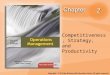 Copyright © 2014 by McGraw-Hill Education (Asia). All rights reserved. 2 Competitiveness, Strategy, and Productivity
