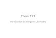 Chem 121 Introduction to Inorganic Chemistry. What is Matter? Matter is anything that has mass and occupies space. Mass is a measurement of the amount