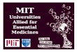 MIT Universities Allied for Essential Medicines. © age fotostock / SuperStock