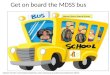 Get on board the MDSS bus Stephen Dinham: Authoritative leadership, action learning and student accomplishment (2007) Mackay District Special School