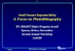 11/8/99 SFR Workshop - Lithography 1 Small Feature Reproducibility A Focus on Photolithography UC-SMART Major Program Award Spanos, Bokor, Neureuther Second