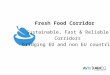 Fresh Food Corridor Sustainable, Fast & Reliable Corridors bridging EU and non EU countries