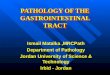 PATHOLOGY OF THE GASTROINTESTINAL TRACT Ismail Matalka,MRCPath Department of Pathology Jordan University of Science & Technology Irbid - Jordan