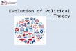 Evolution of Political Theory Political Science I